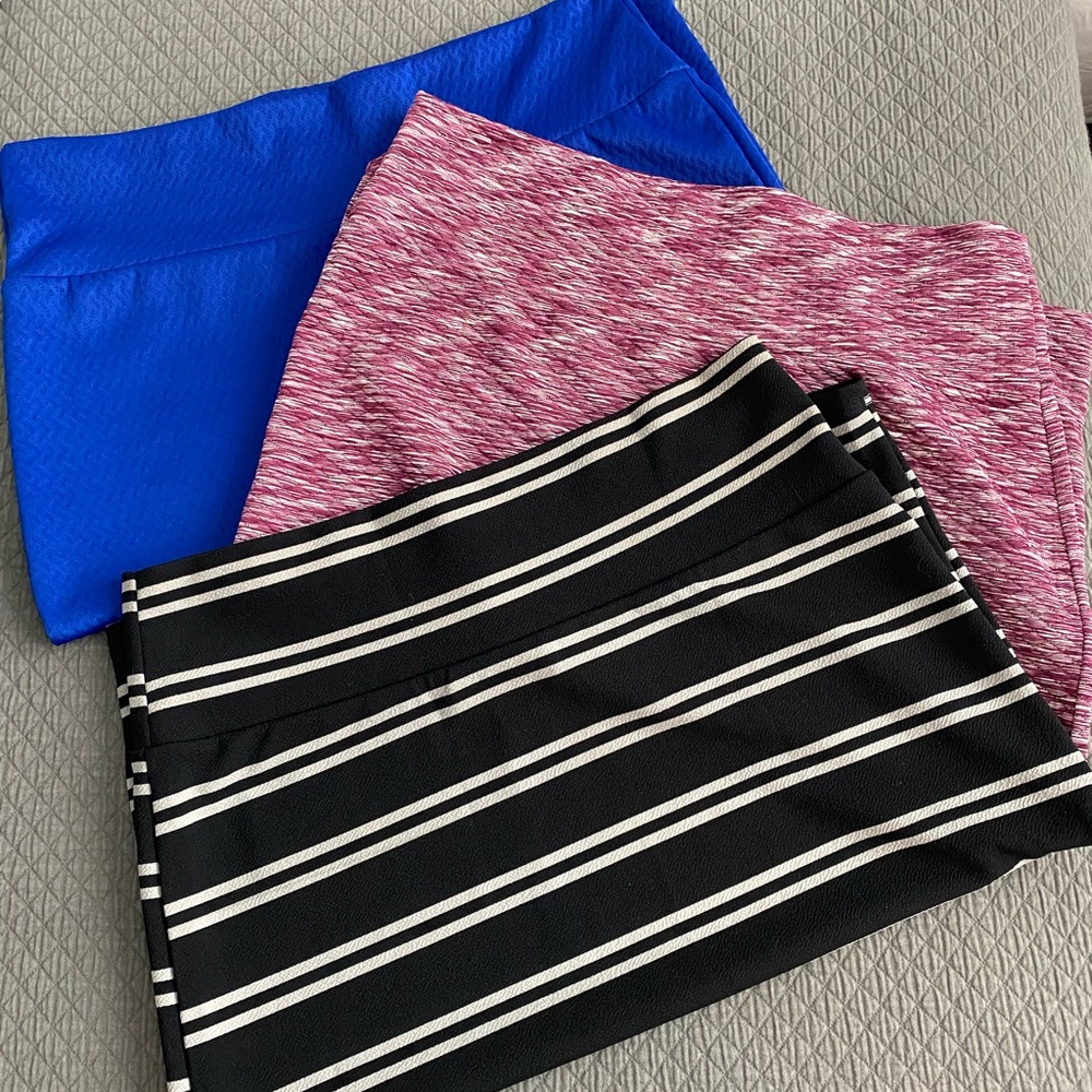 LuLaRoe XL pencil skirts.